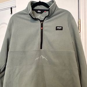 Dope Snow green fleece